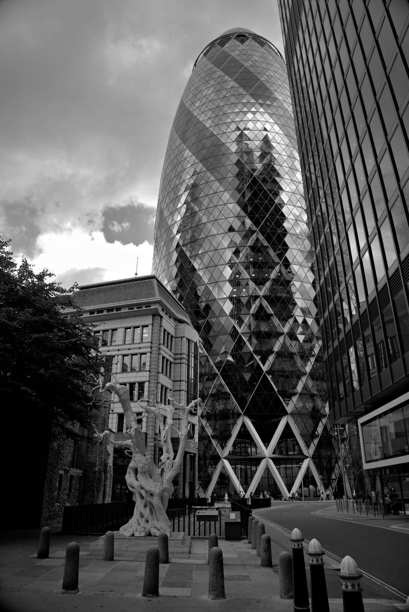 July 2022: The Gherkin in the City of London